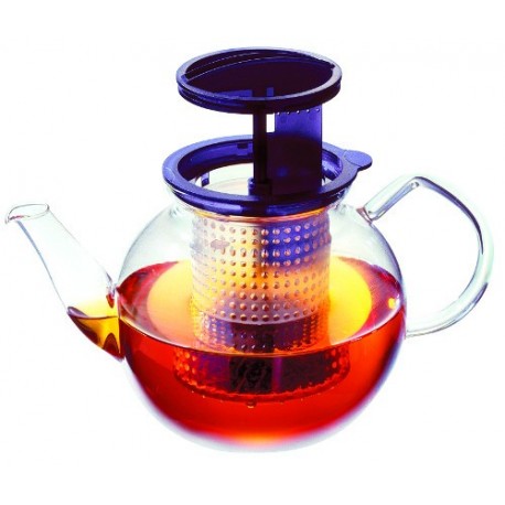 Théière en verre : Tea Control 1,2l